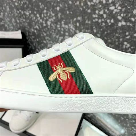 gucci bumblebee shoes cheap|gucci ace bee embroidered.